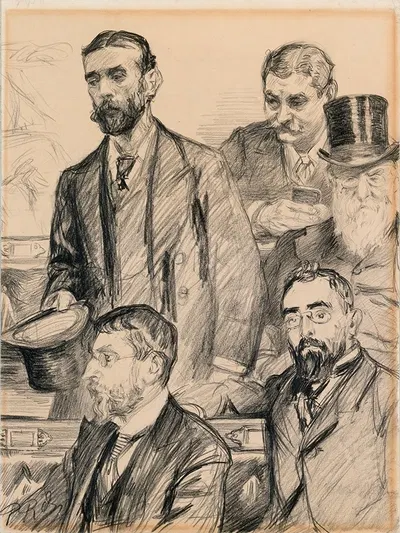 Thomas Sexton (1848-1896), William O'Brien (1852-1928), Dr Charles Keane Deane Tanner (1849-1901), Timothy Michael Healy…