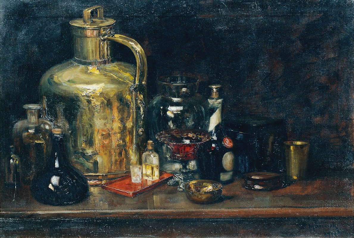 Stillleben by Алойс Хэниш, 1914 — digital art print download