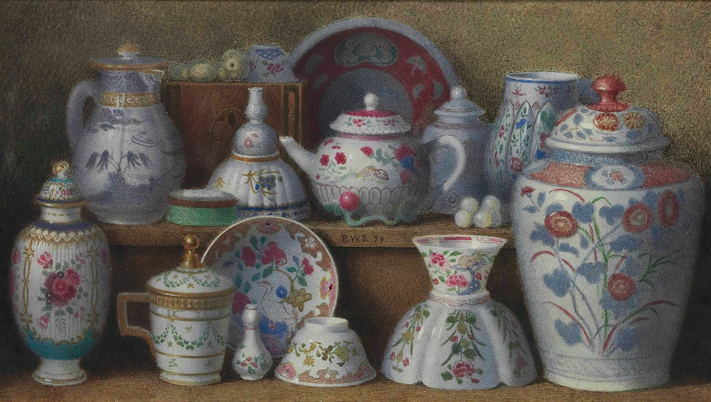 China by Benjamin Walter Spiers, 1879 — digital art print download