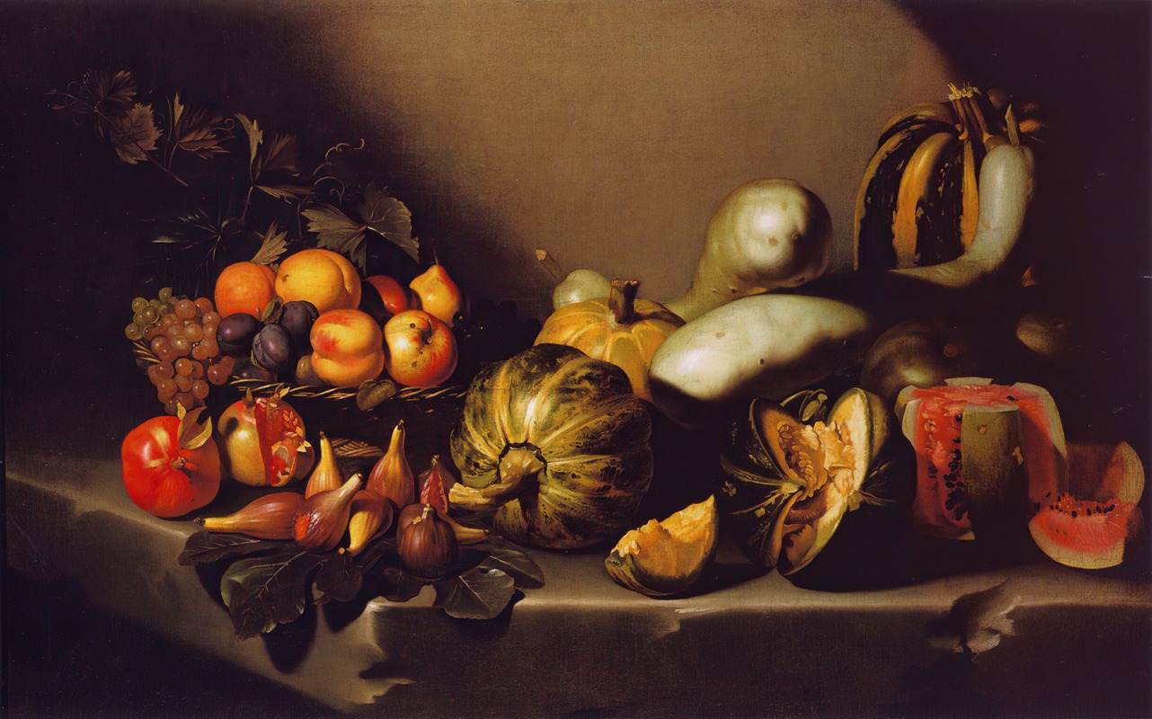 Still Life with Fruit by Караваджо — digital art print download