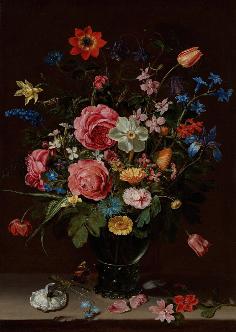 A Bouquet of Flowers — Clara Peeters