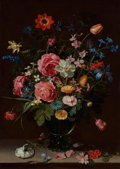 A Bouquet of Flowers by Клара Питерс — digital art print download