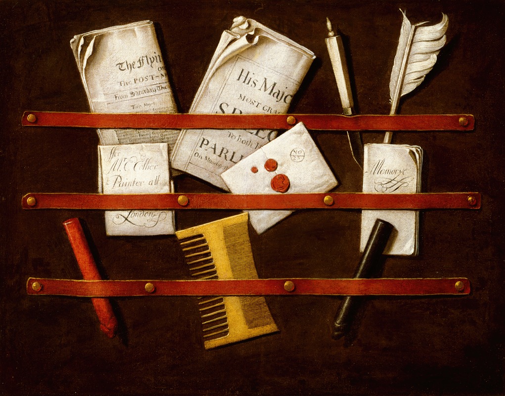 Still Life by Edwaert Colyer, 1696 — digital art print download