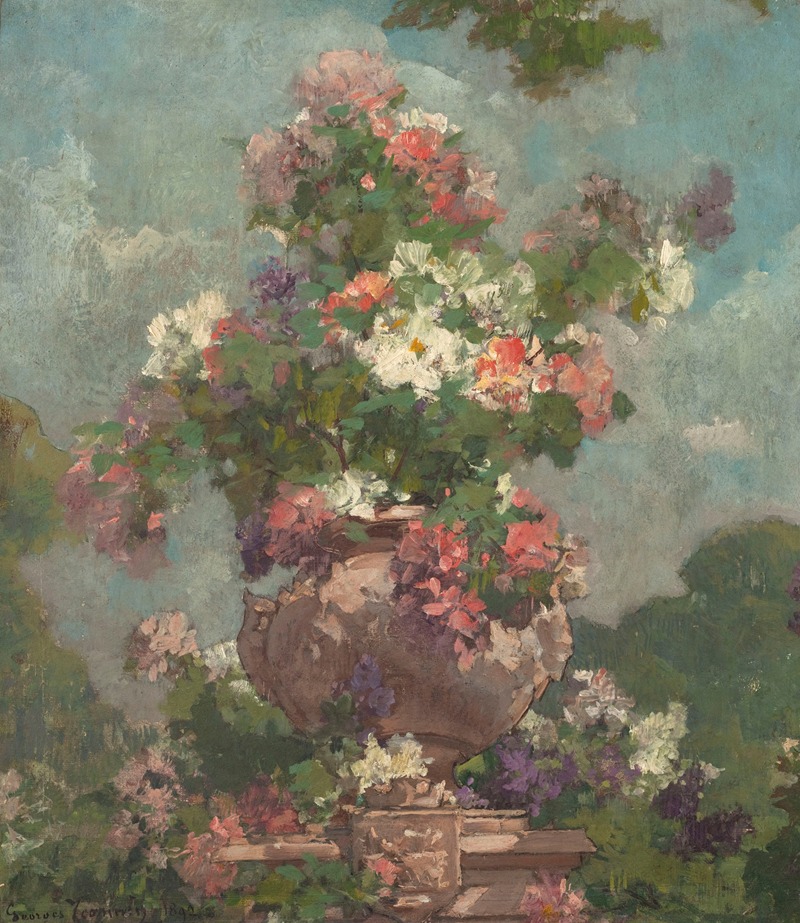 Fleurs by Жорж Жаннин, 1892 — digital art print download