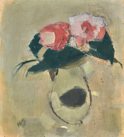 Camellias by Helene Schjerfbeck — digital art print download