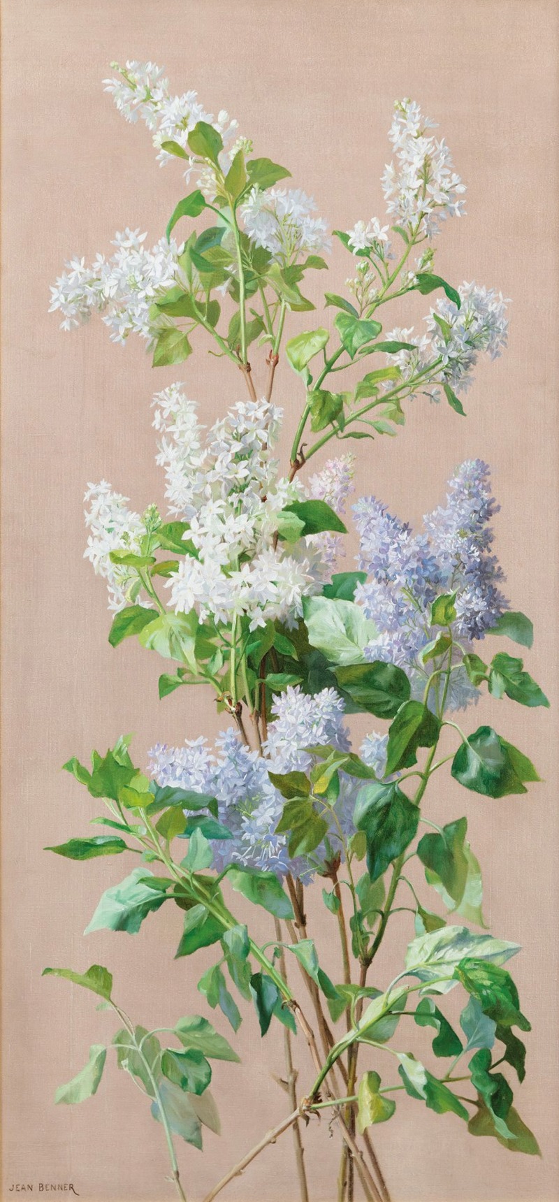 Still life with flowers by Жан Беннер — digital art print download