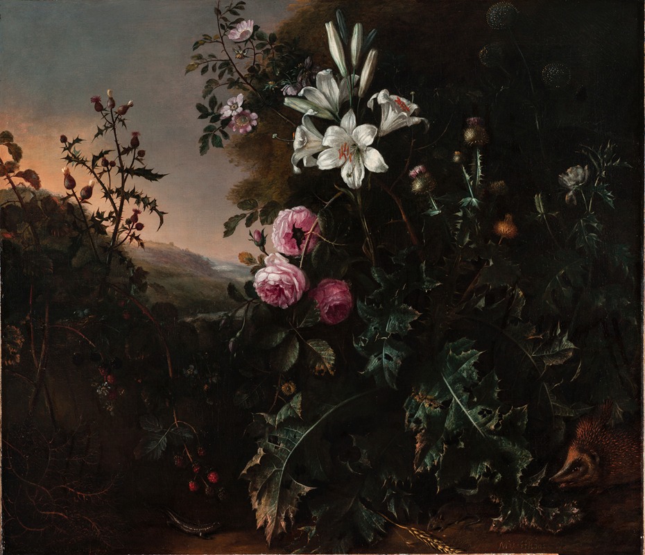 Still Life by Маттиас Витус, 1670 — digital art print download