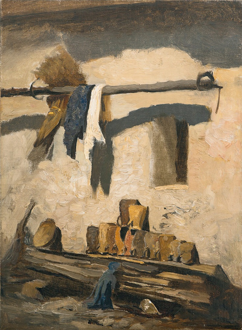 Wall of a house by Ольга Визингер-Флориан — digital art print download