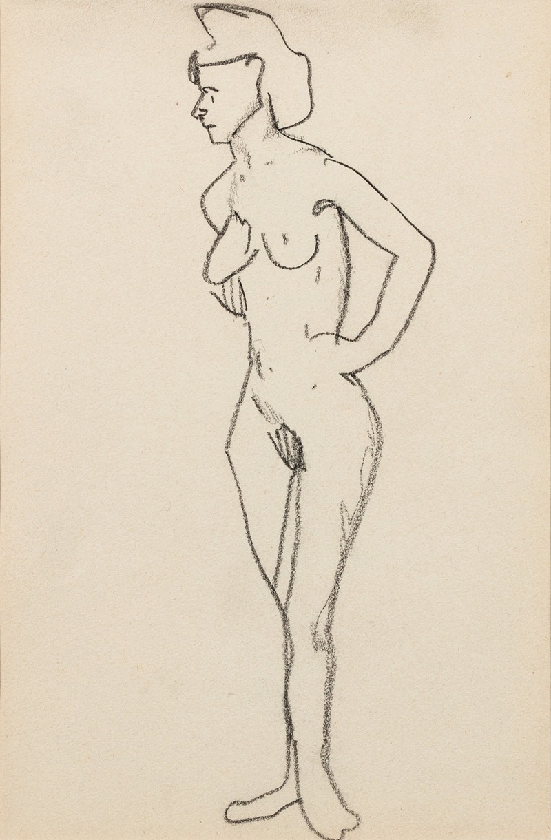 Femme nue debout — Amedeo Modigliani