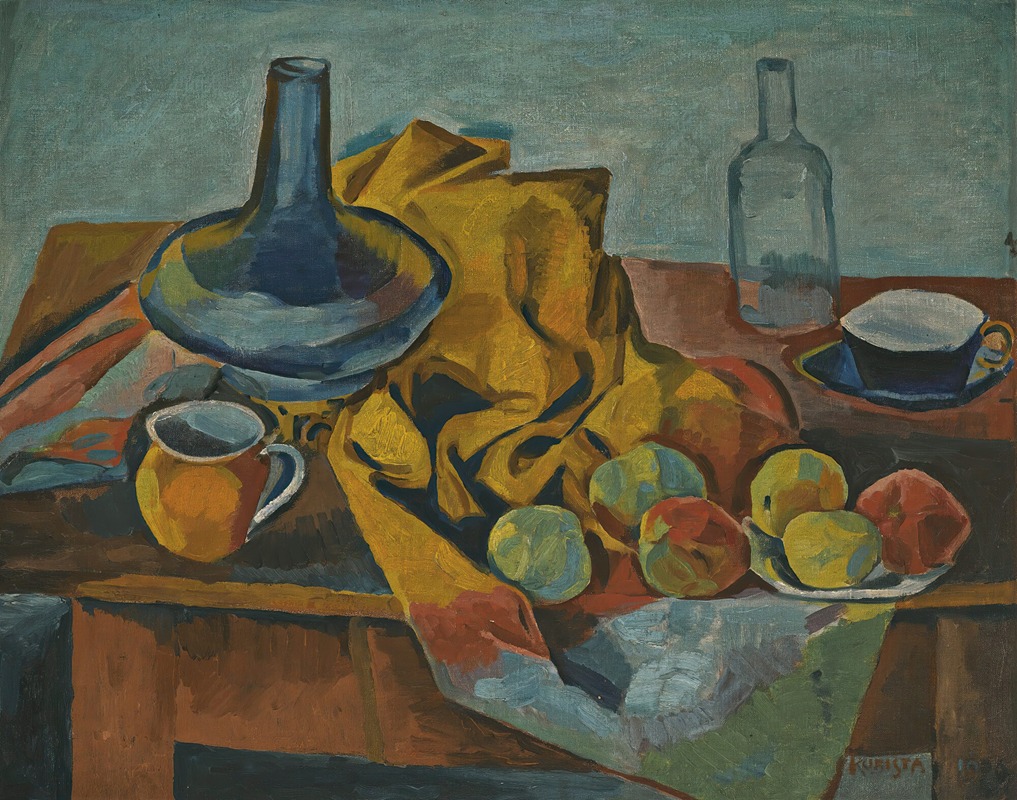 Still Life With Fruit by Богумил Кубишта, 1909 — digital art print download