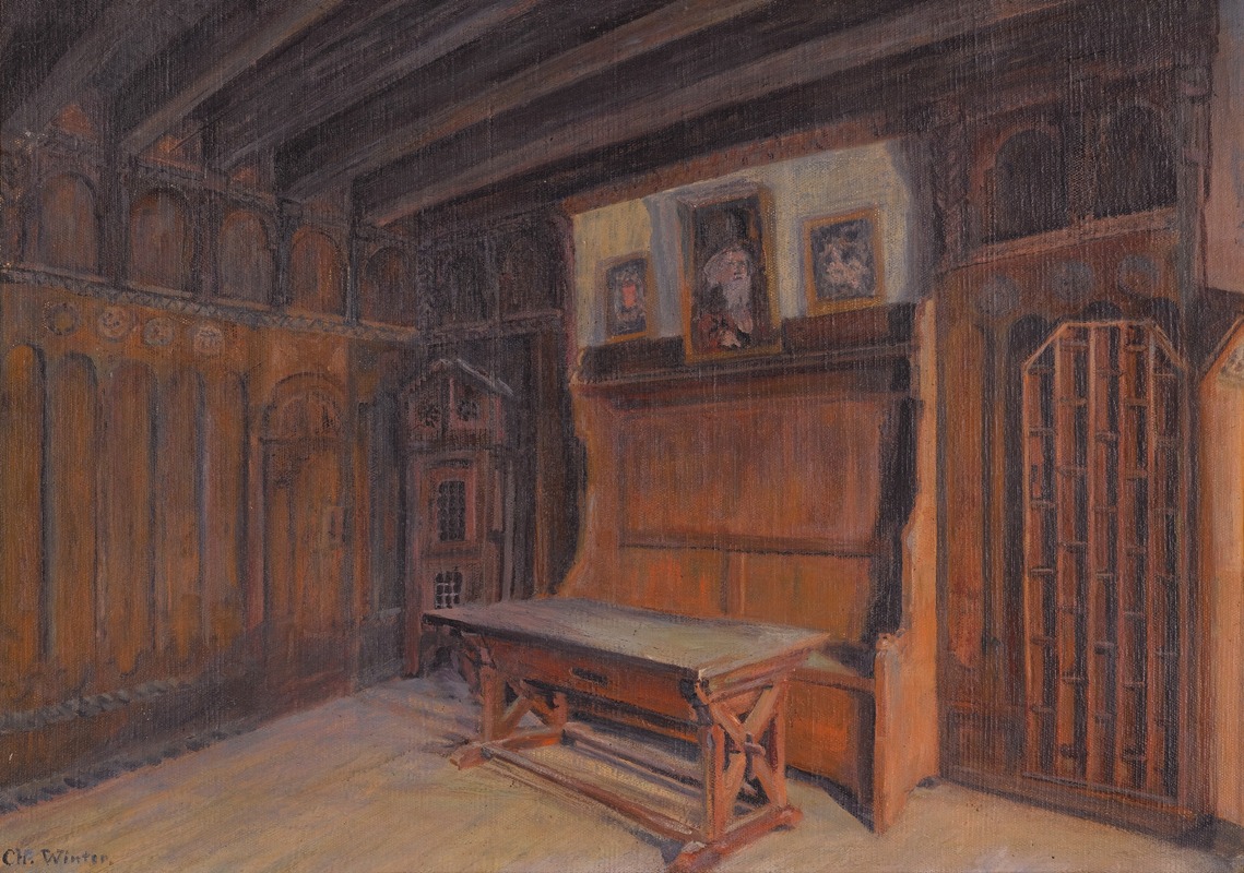 Room In A Castle by Christian Winter — digital art print download