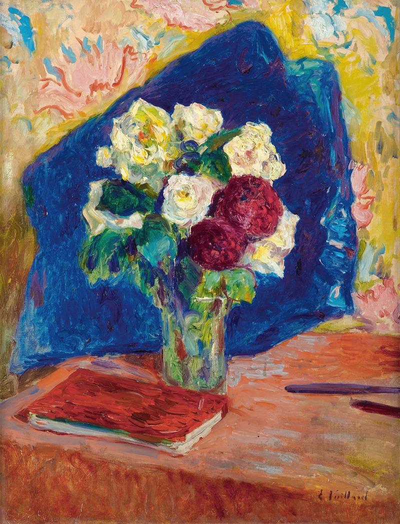 Le Bouquet Et Le Livre — Édouard Vuillard