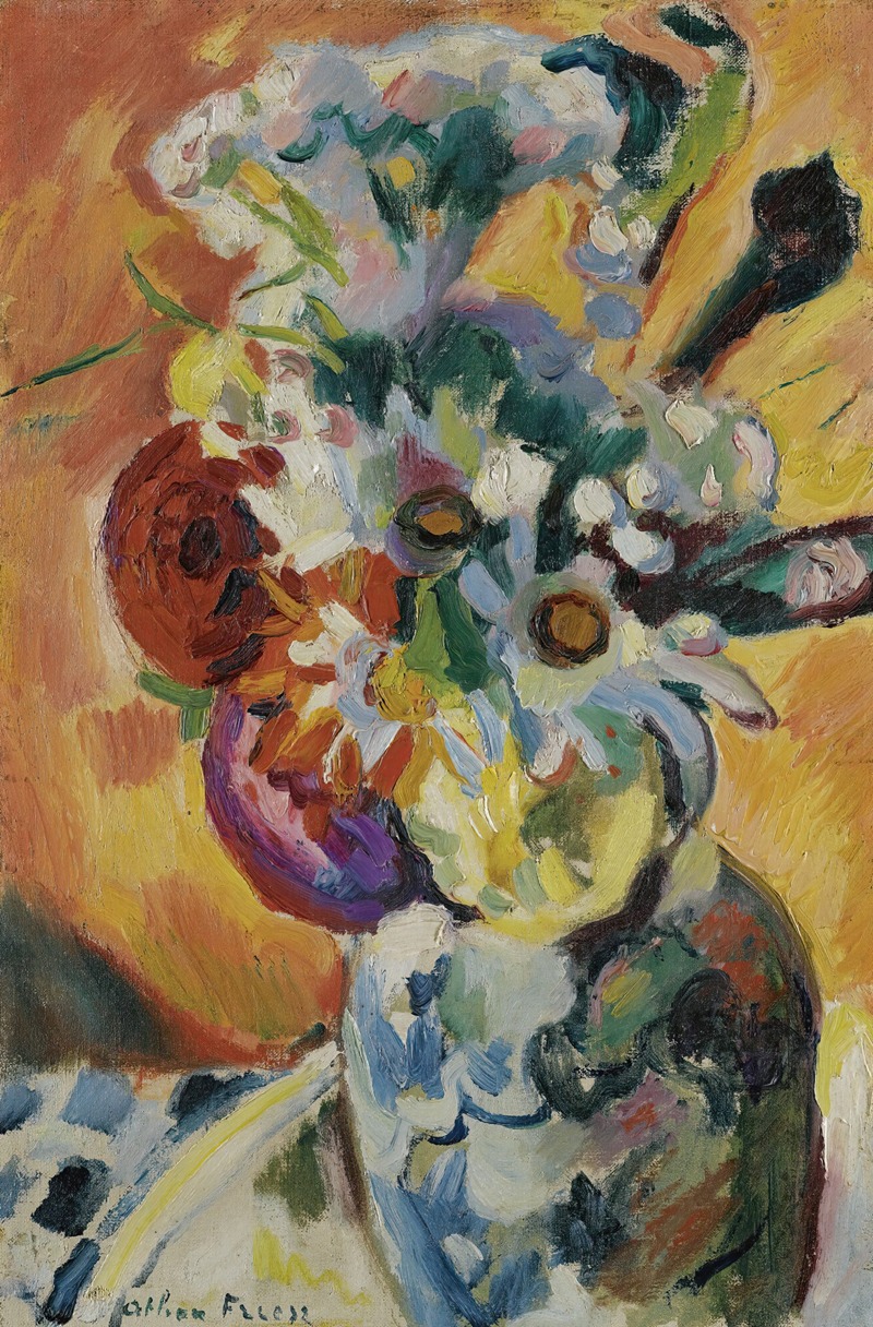 Bouquet De Fleurs by Emile Othon Friesz — digital art print download