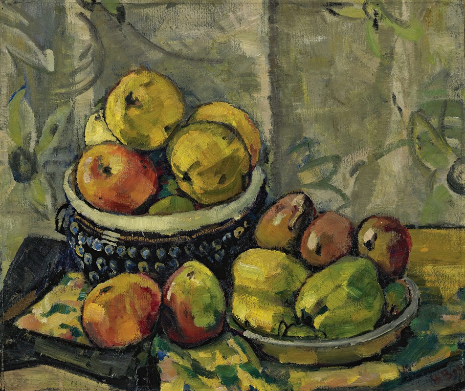 Fruits In Two Bowls by Ханс Брюльман, 1909 — digital art print download