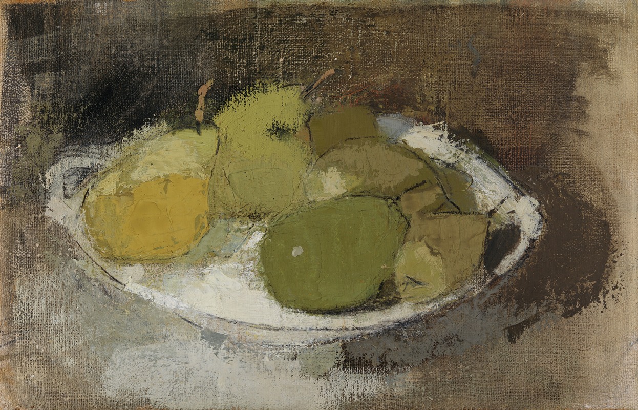 Still Life in Green by Хелена Шьерфбек, 1930 — digital art print download