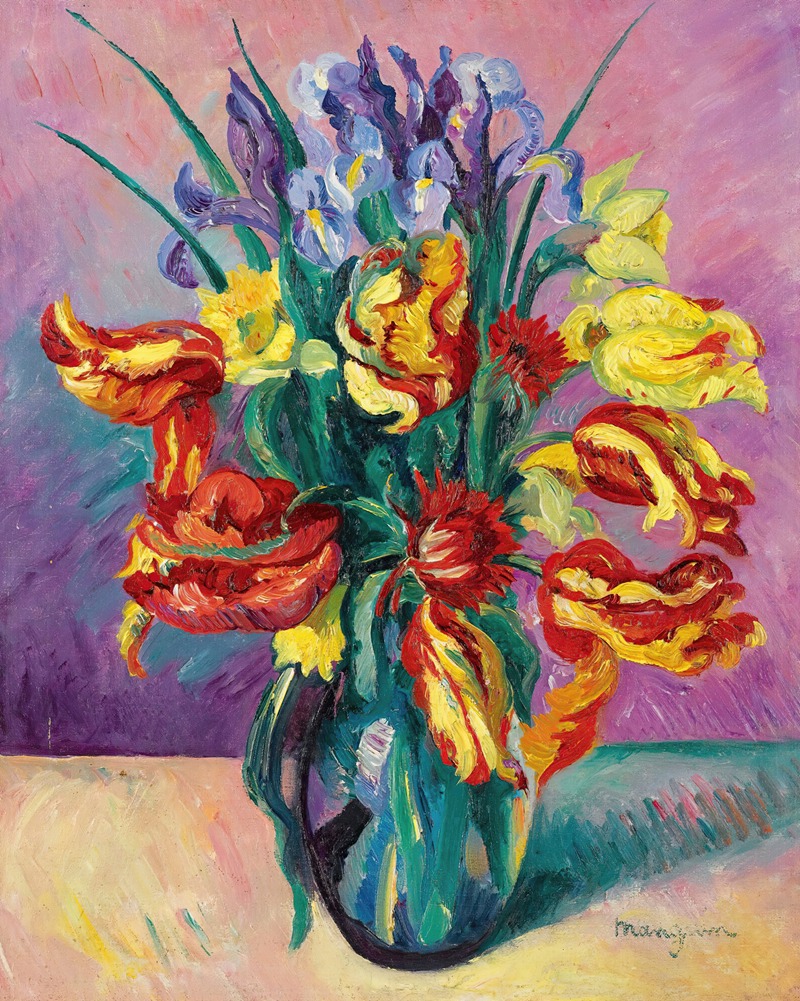 Tulipes Perroquet by Анри Мангин, 1916 — digital art print download