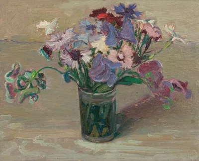 Flower Study by Джеймс Эдвард Херви Макдональд — digital art print download