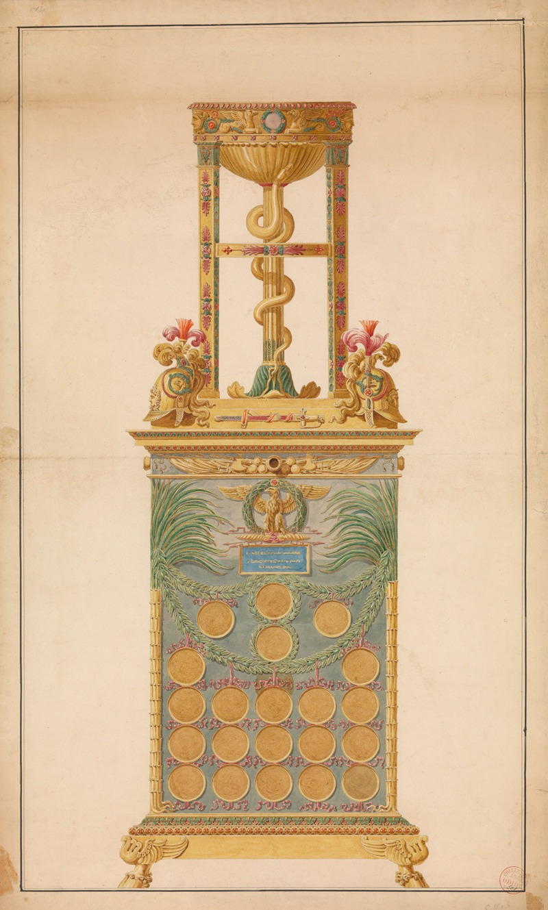 A Medal Cabinet For Napoleon — Jean Guillaume Moitte