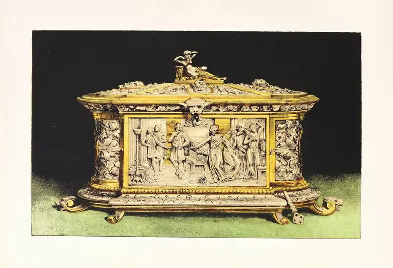 Сундук из окисленного серебра. by Джон Чарльз Робинсон, 1858 — digital art print download