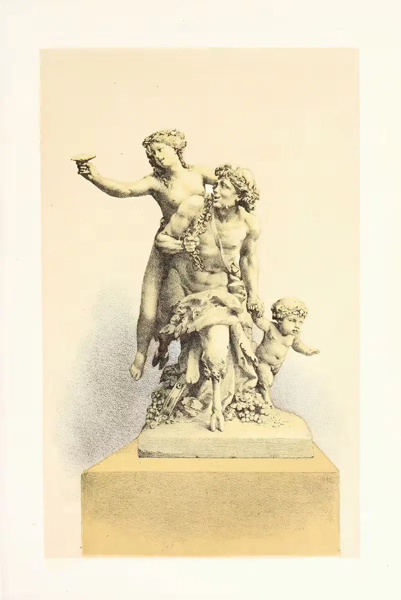 Group in Terra-Cotta – Bacchanalian Subject — John Charles Robinson