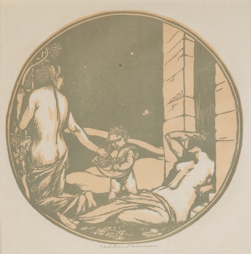 Hot August by Чарльз Хаслвуд Шеннон, 1898 — digital art print download