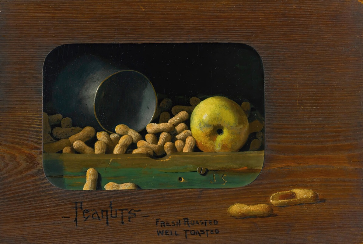 Peanuts–Fresh Roasted, Well Toasted by Джон Фредерик Пето, 1904 — digital art print download