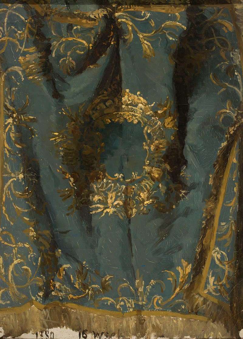 Study of a fabric from the 16th century — Kazimierz Alchimowicz