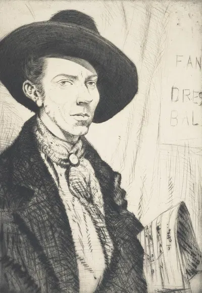 Badger Moody by Кристофер Р. В. Невинсон, 1922 — digital art print download