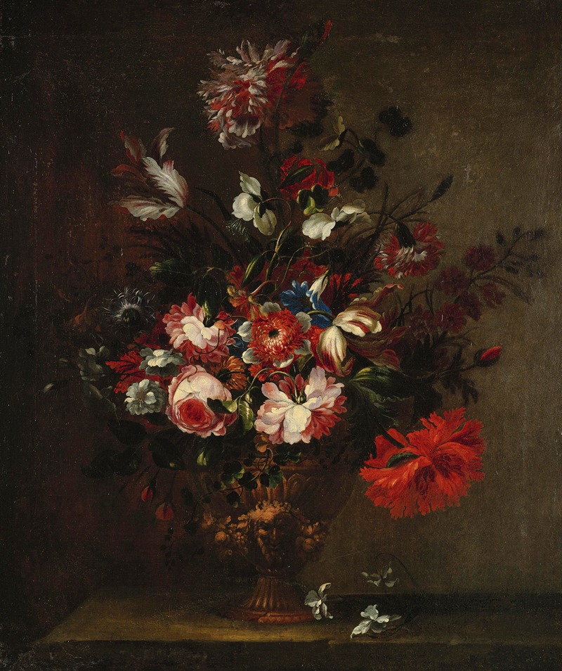 Still Life With Flowers by Nicolas Baudesson — digital art print download