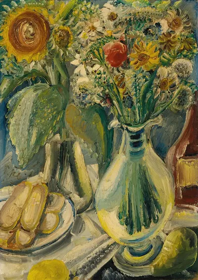 Feldblumen (Field Flowers) by Paul Kleinschmidt, 1927 — digital art print download