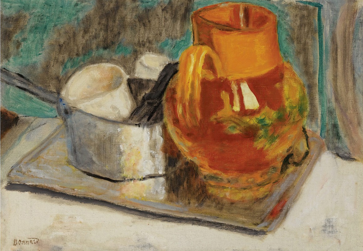 Nature Morte À La Cruche Orange by Пьер Боннар — digital art print download