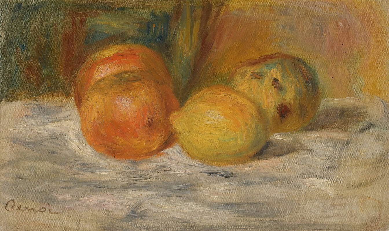 Nature Morte Au Fruits — Пьер-Огюст Ренуар