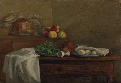 Nature morte au coquetier renversé by Южен Буден — digital art print download
