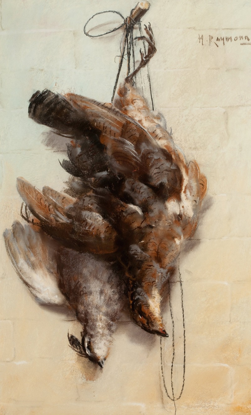 Hanging Fowl by H. Raymond — digital art print download
