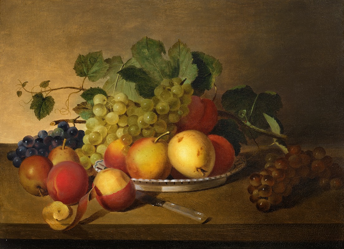 Still Life by James Peale, 1827 — digital art print download
