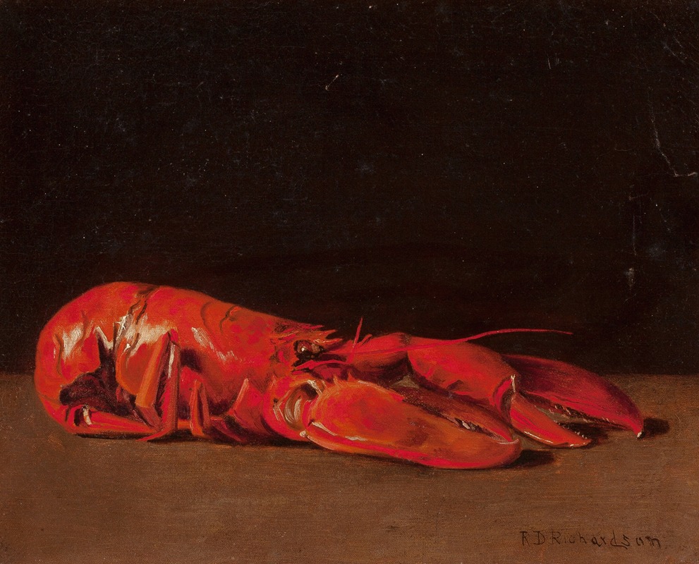 Still Life of Lobster — R.D. Richardson