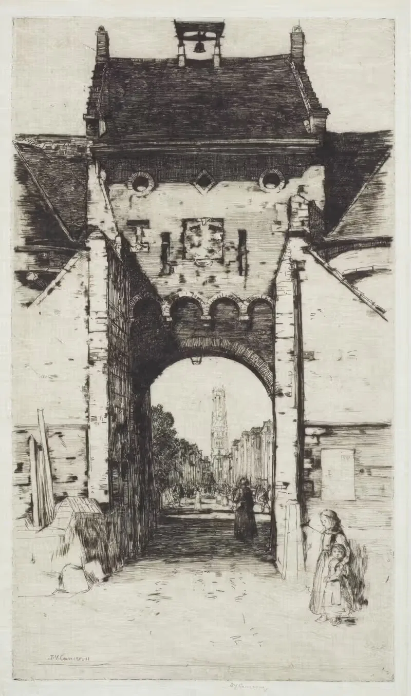The Gateway of Bruges — David Young Cameron