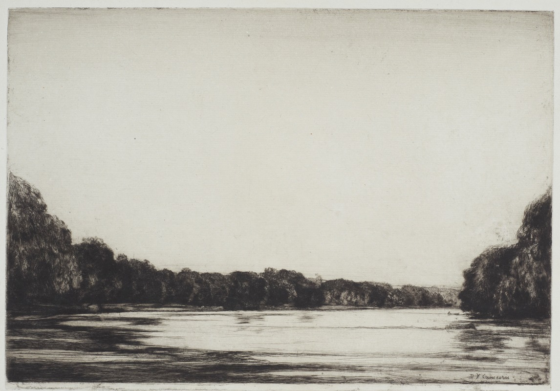 The Tay by David Young Cameron, 1912 — digital art print download
