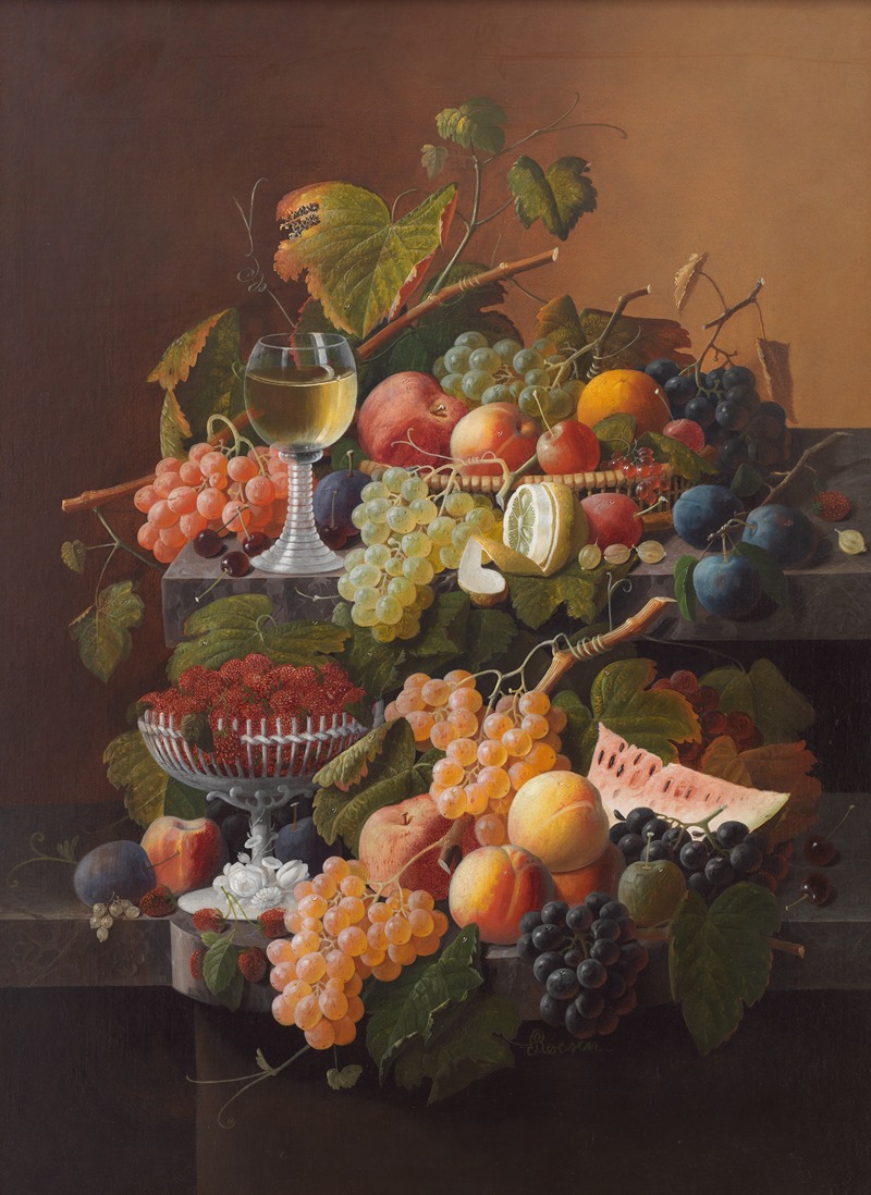 Still Life by Severin Roesen — digital art print download