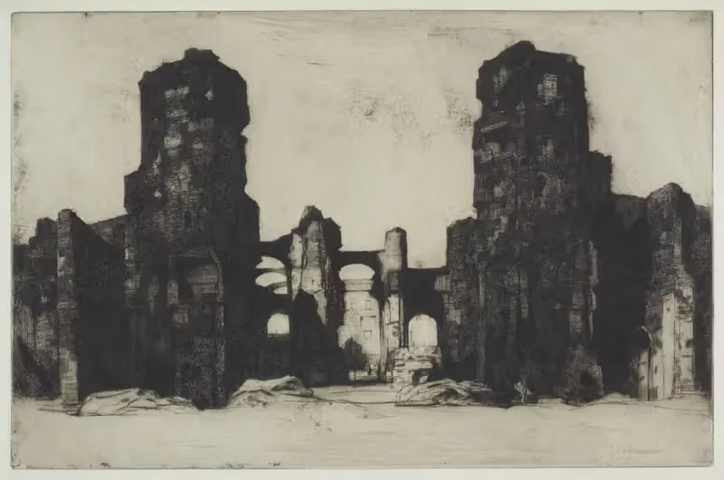 Thermae of Caracalla — David Young Cameron