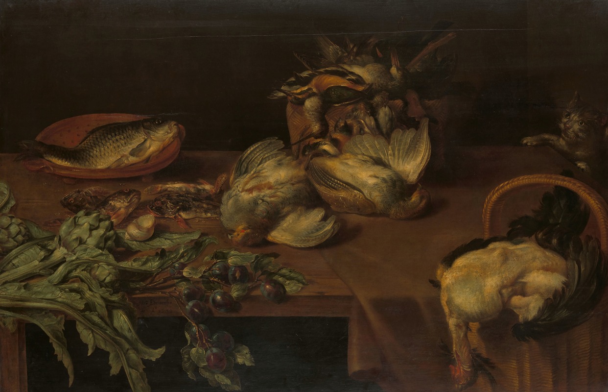 Still Life with Wild Fowl — Alexander Adriaenssen