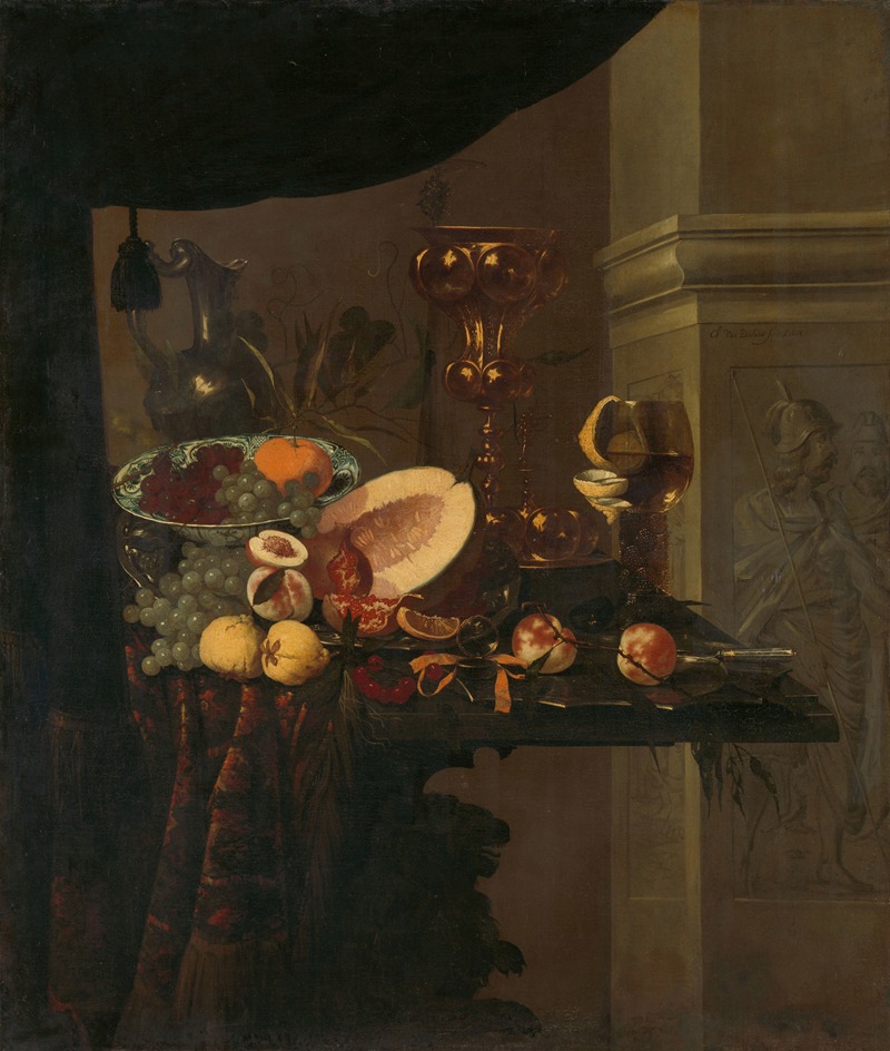 Still Life by Christiaen van Dielaert, 1666 — digital art print download
