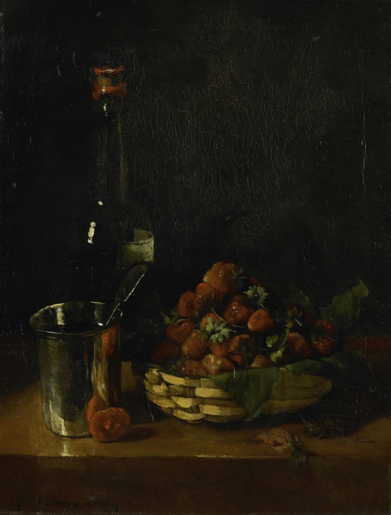 Still life by Франсуа Бонвен, 1871 — digital art print download