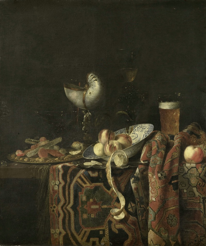 Still Life by Georg Hainz, 1666 - 1700 — digital art print download
