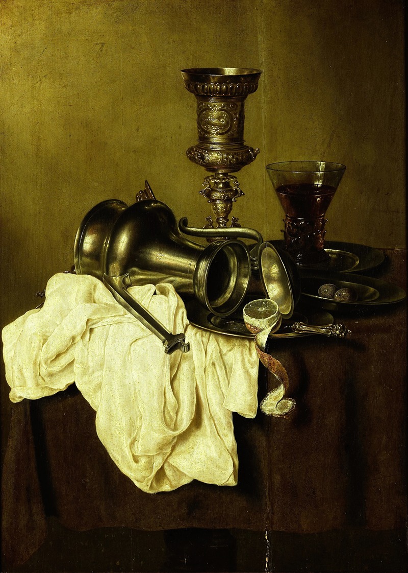Still Life by Gerret Willemsz Heda, 1642 — digital art print download