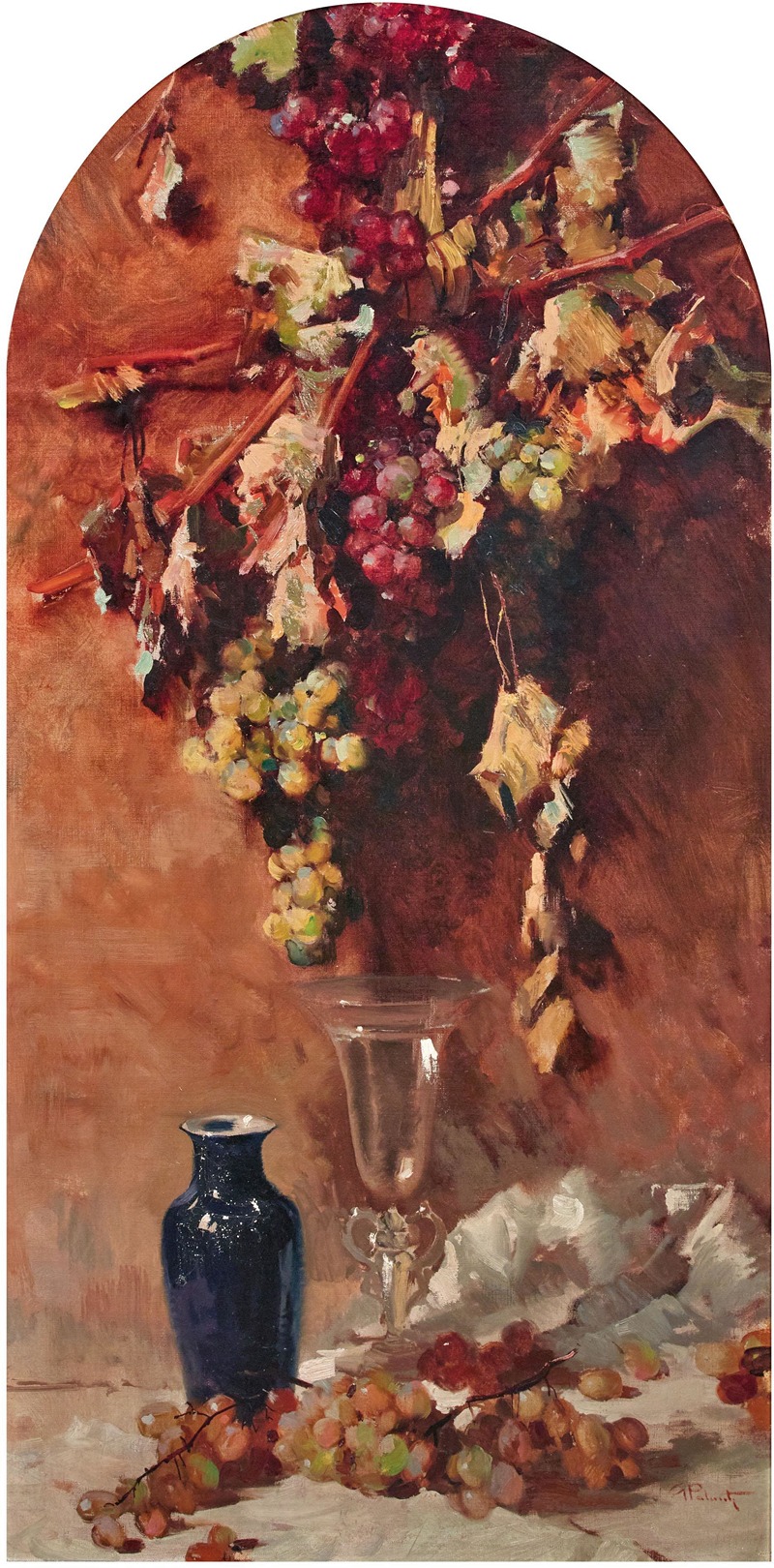 Stillleben mit Früchten II by Джузеппе Палланти — digital art print download