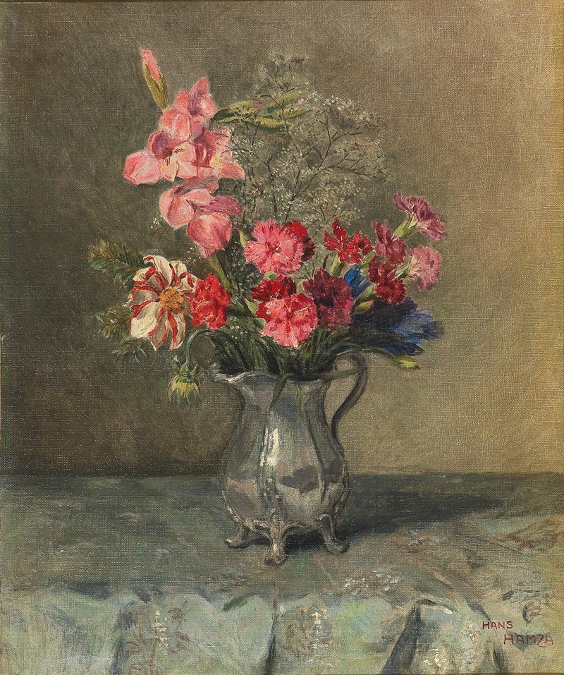 Blumen in Henkelkrug by Ханс Хамза — digital art print download