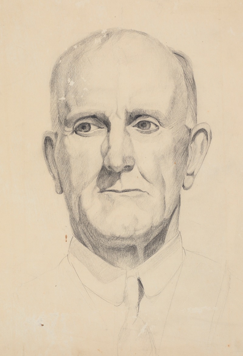 Untitled. (Man's head) by Элизабета Берри — digital art print download
