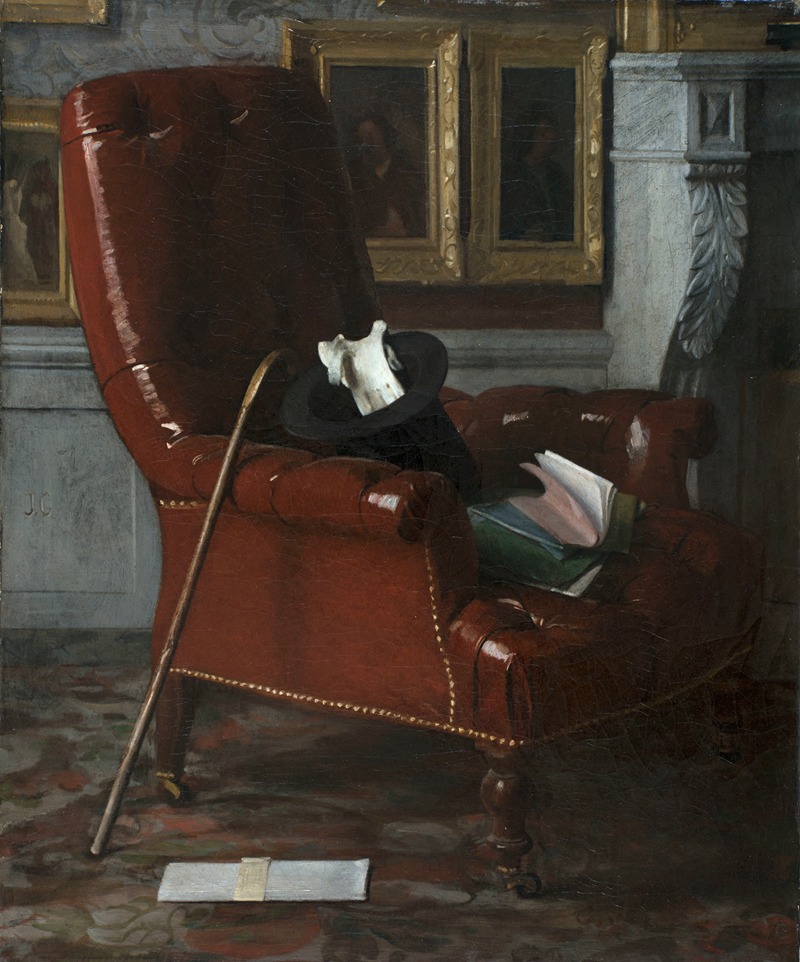 Un coin de salon chez le peintre — Jean Francois Gigoux