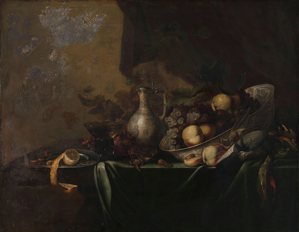 Still Life with Fruit by Michiel Simons II, 1648 - 1673 — digital art print download